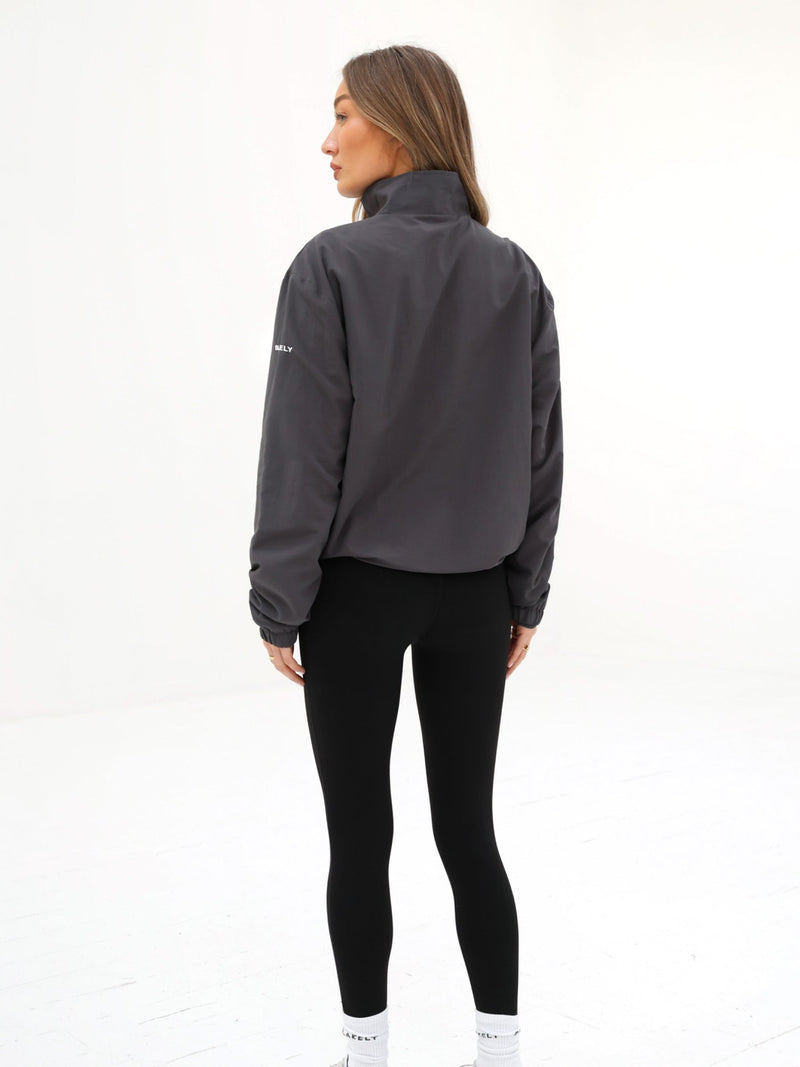 Apex Tech 1/4 Zip Sweater - Charcoal