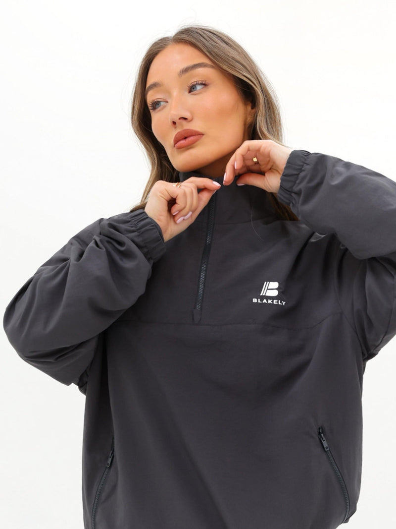 Apex Tech 1/4 Zip Sweater - Charcoal