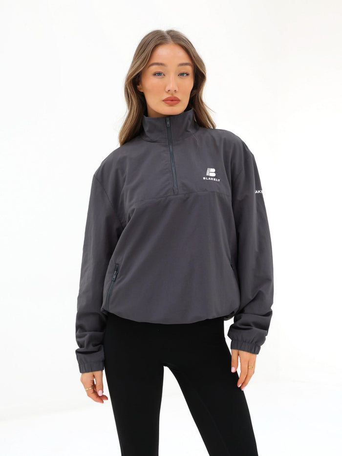 Apex Tech 1/4 Zip Sweater - Charcoal