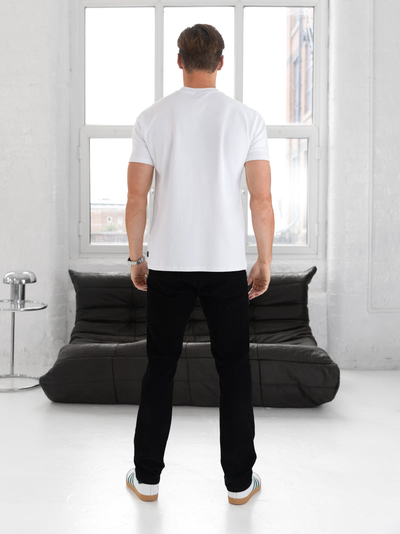 Conrad Relaxed Anchor T-Shirt - White