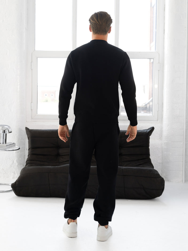 Blakely Basic Regular Fit Sweater - Black