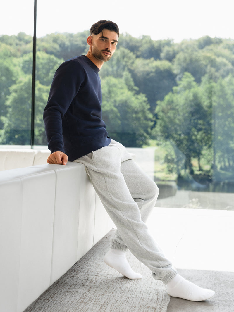 Blakely Basic Regular Fit Sweater - True Navy