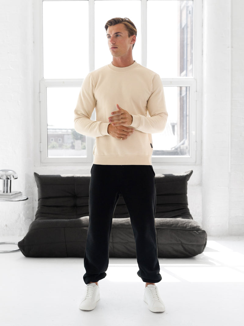 Blakely Basic Regular Fit Sweater - Bone