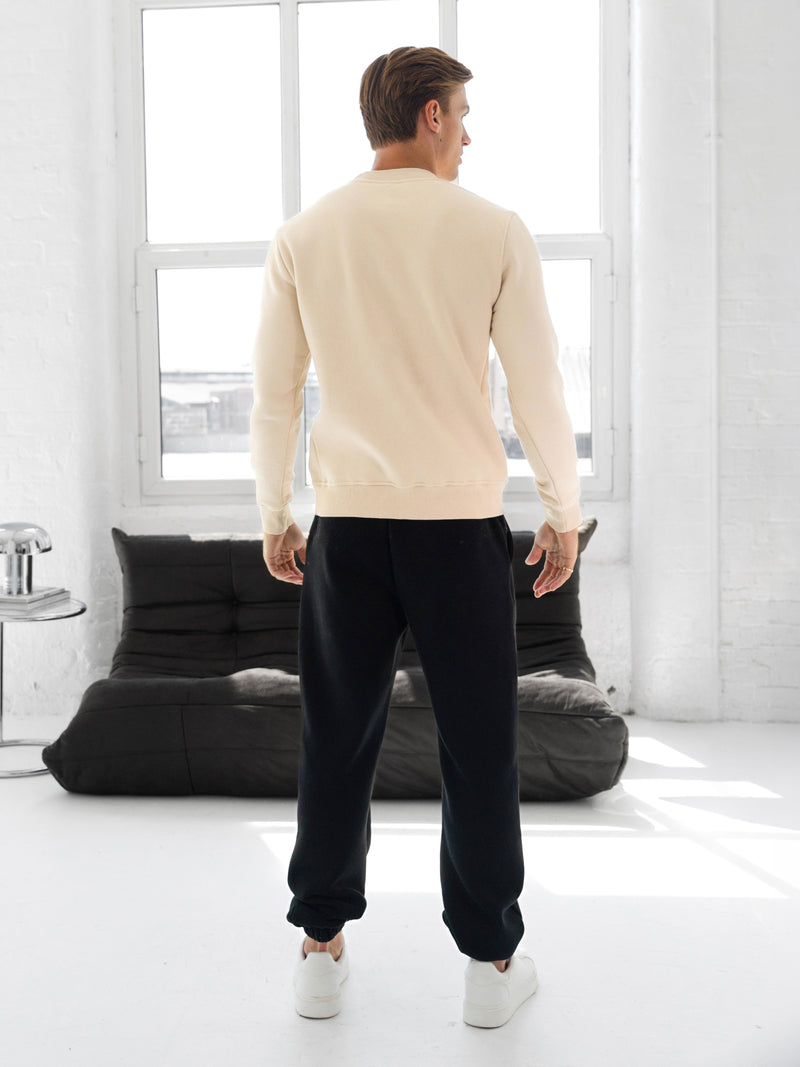 Blakely Basic Regular Fit Sweater - Bone