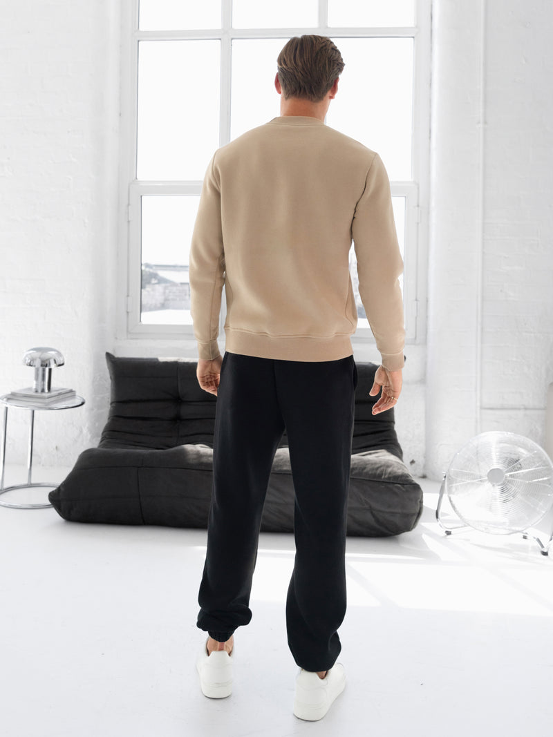 Blakely Basic Regular Fit Sweater - Light Tan