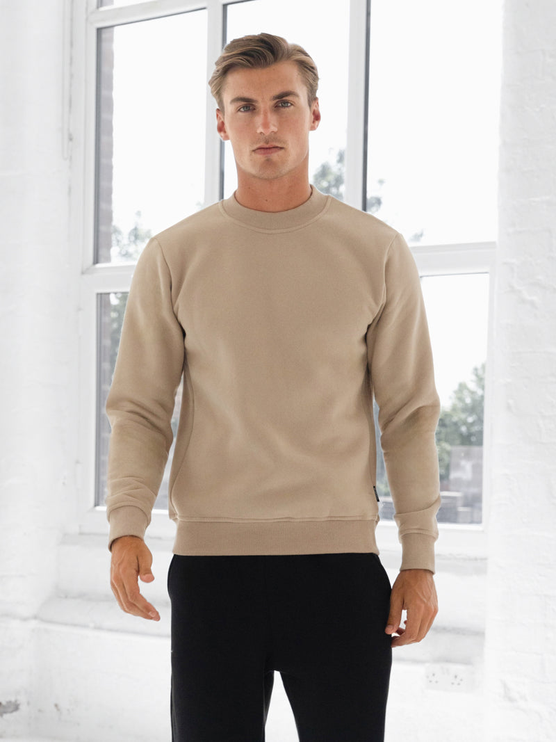 Blakely Basic Regular Fit Sweater - Light Tan