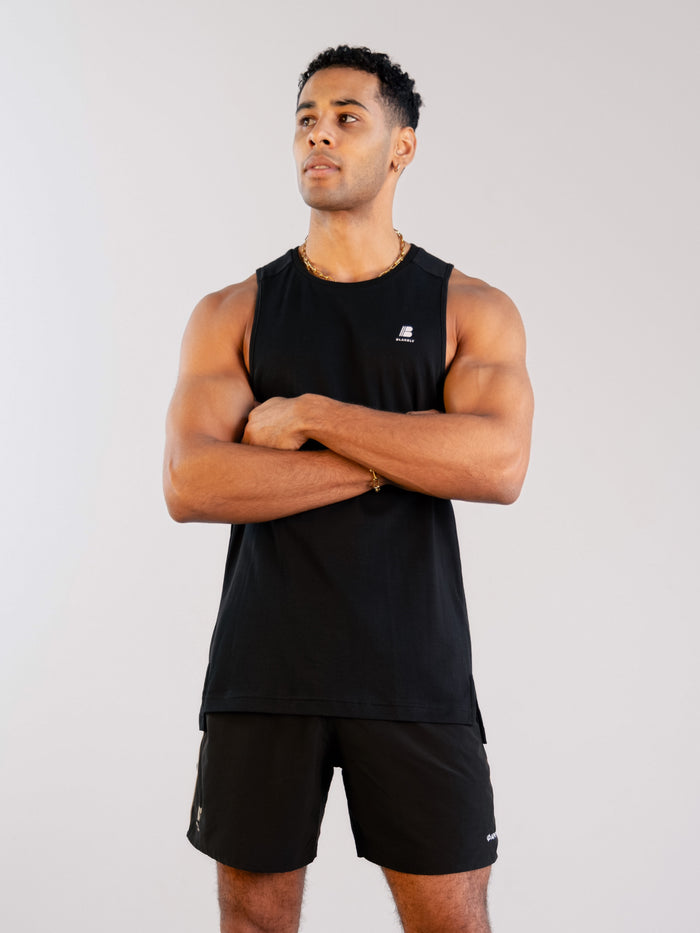 Apex Tech Sleeveless Vest - Black