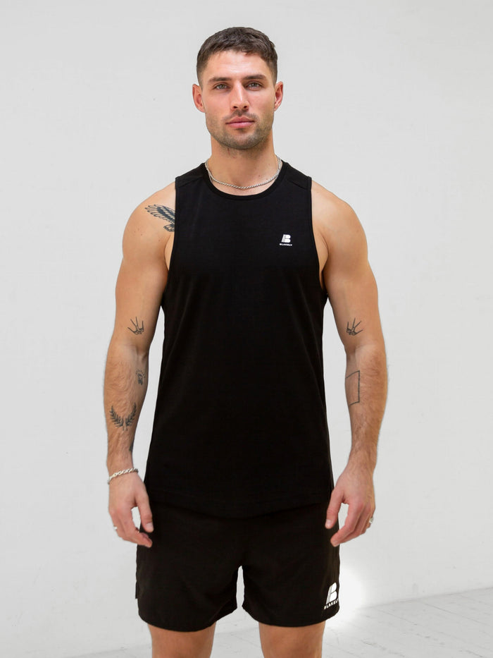 Apex Tech Sleeveless Vest - Black