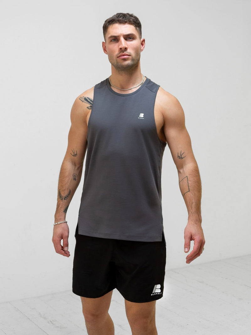 Apex Tech Sleeveless Vest - Charcoal