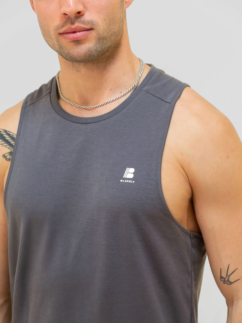 Apex Tech Sleeveless Vest - Charcoal