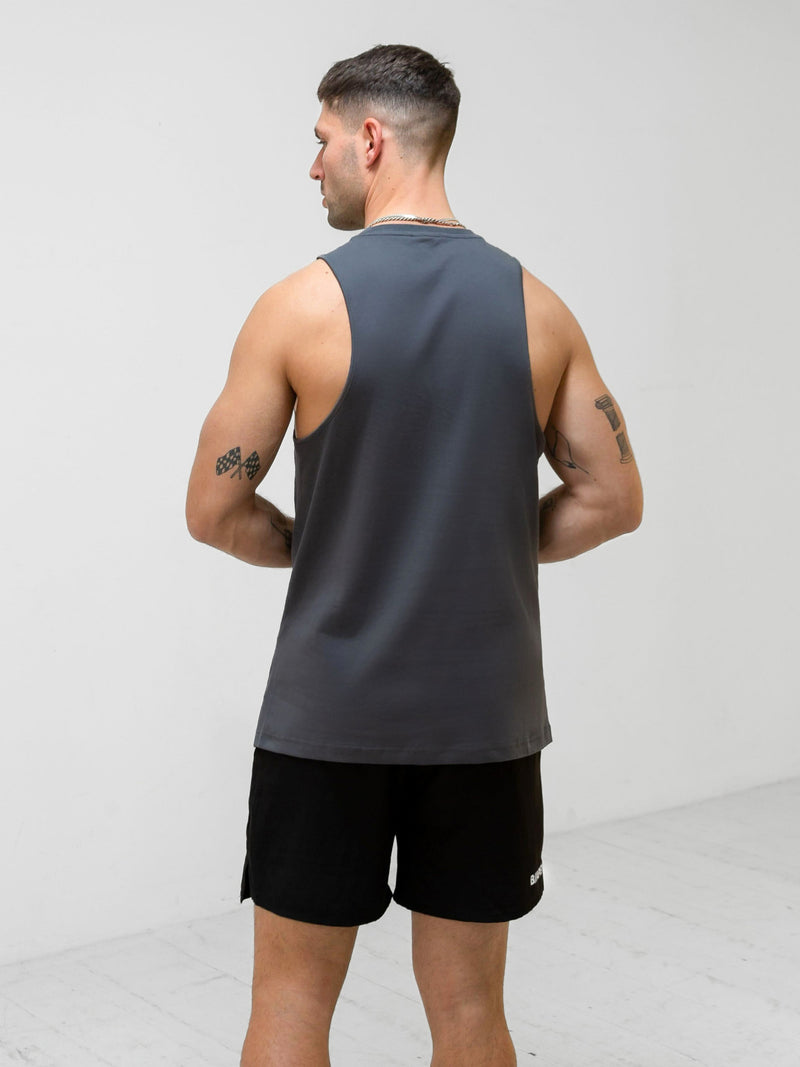 Apex Tech Sleeveless Vest - Charcoal