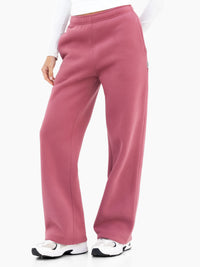 Isabel Wide Leg Sweatpants - Dark Berry
