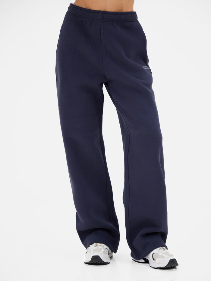 Outline Heritage Wide Leg Sweatpants - True Navy