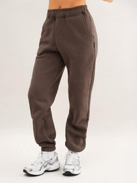 Isabel Cuffed Sweatpants - Cocoa Brown