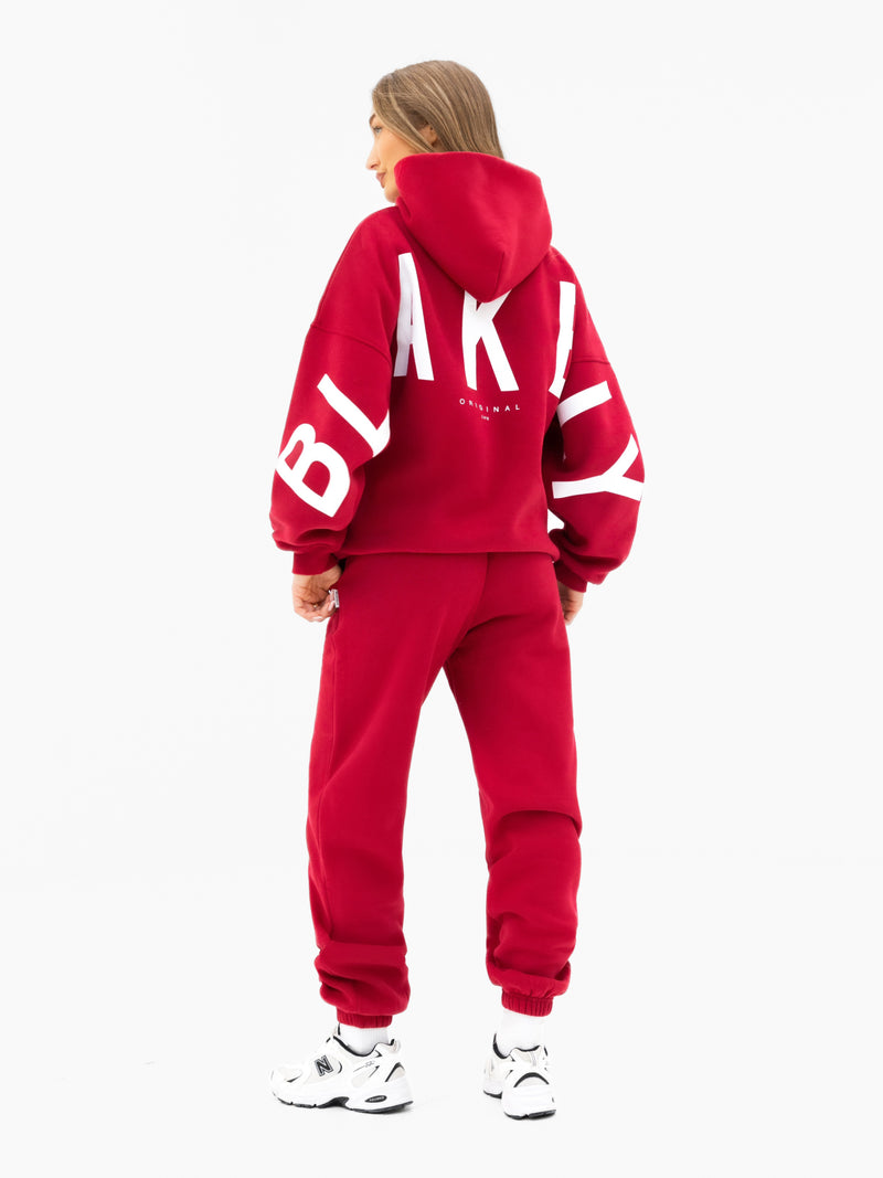 Isabel Sweatpants - Cherry Red
