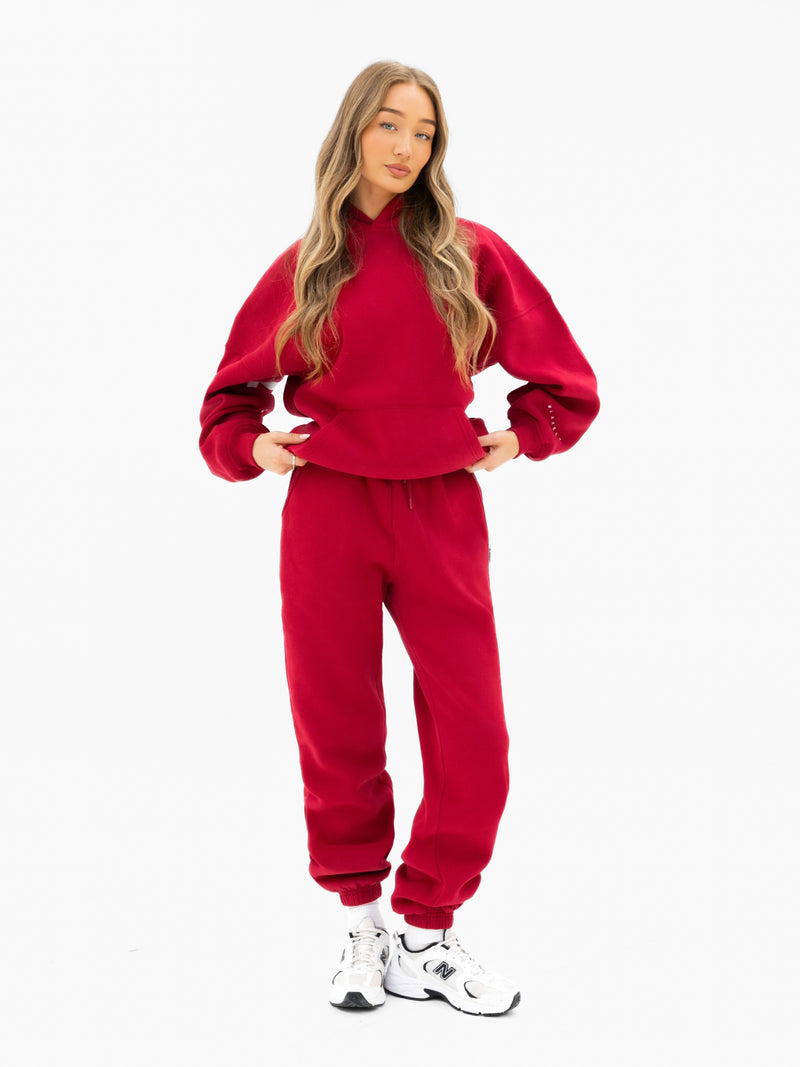 Isabel Sweatpants - Cherry Red
