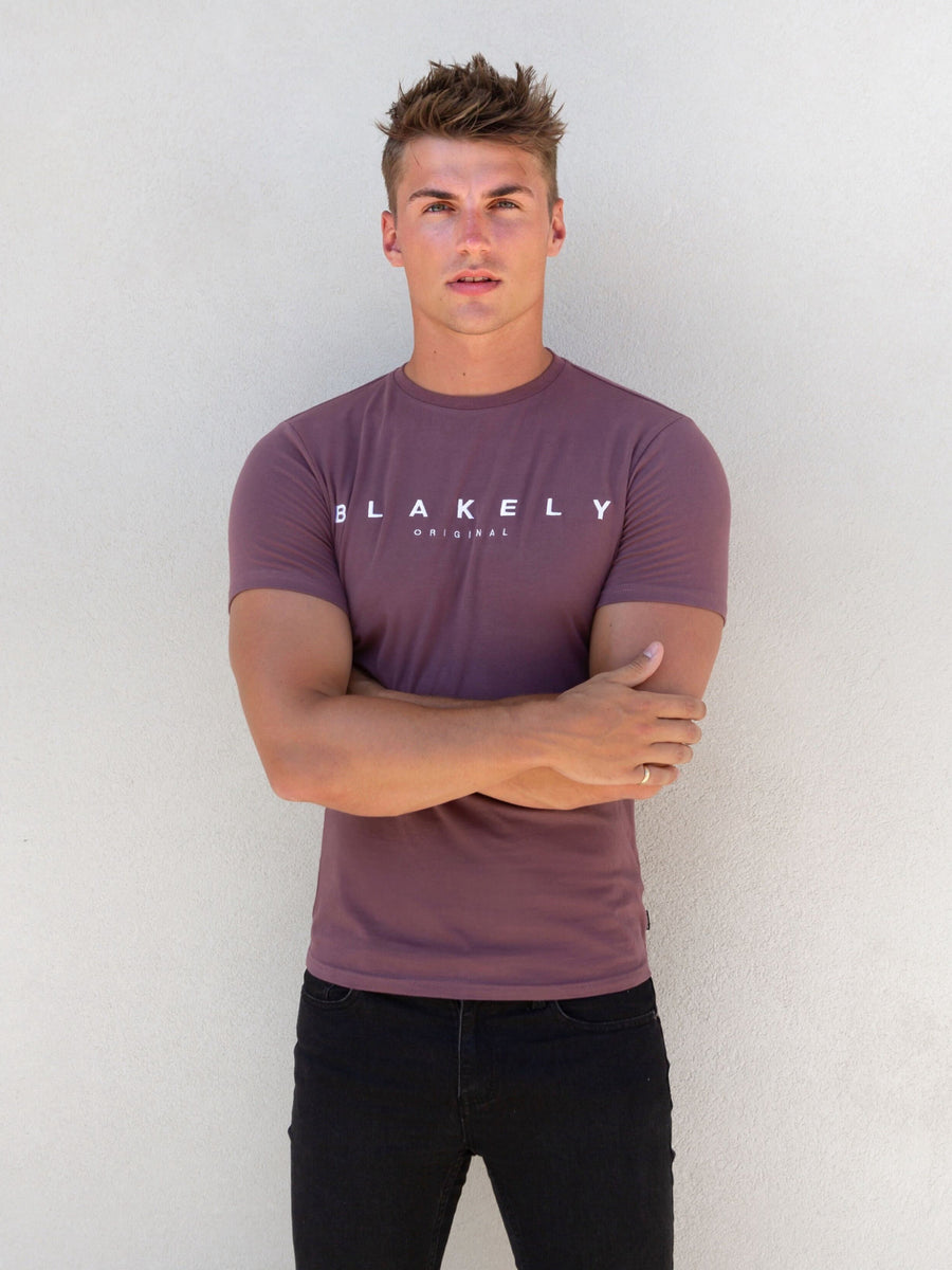 Colton T-Shirt - Burgundy