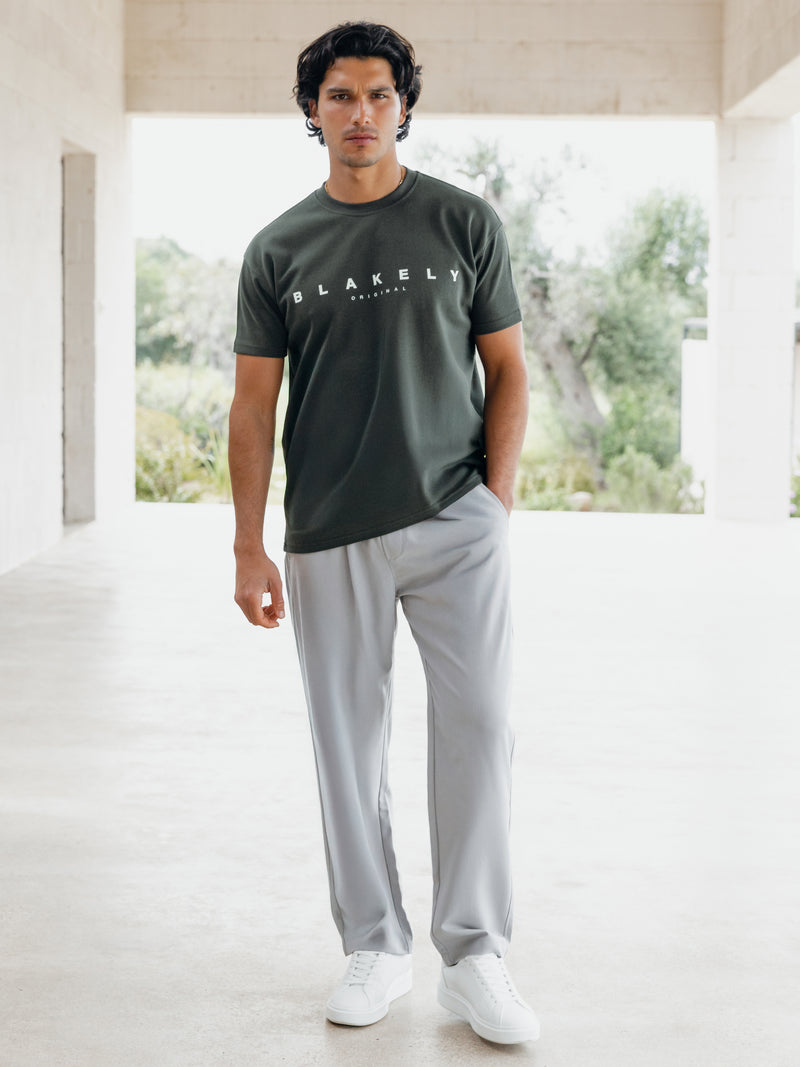 Byron Relaxed T-Shirt - Pine Green