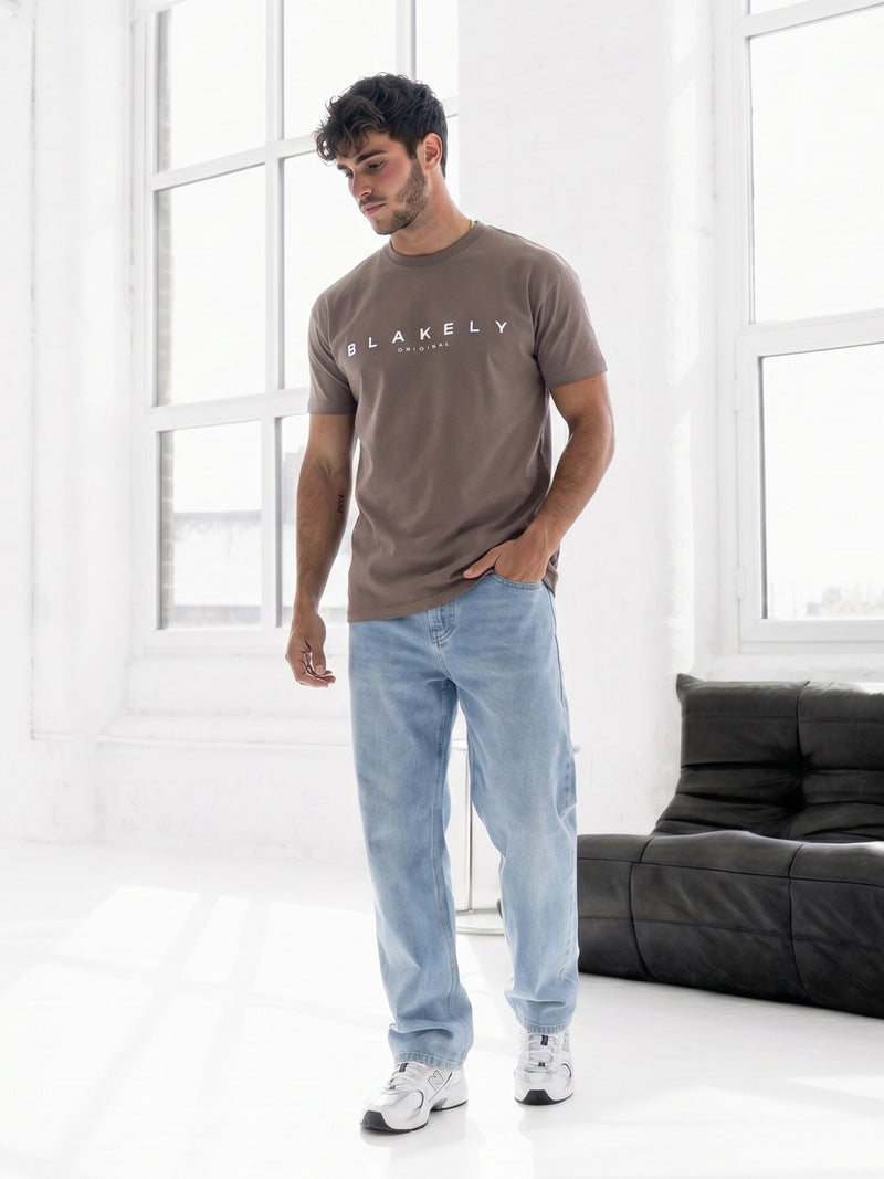 Dayton Relaxed T-Shirt - Light Brown