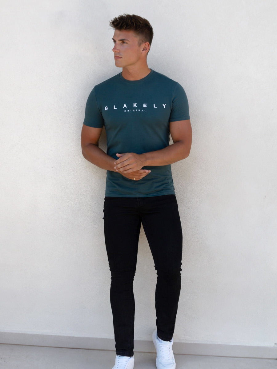 Kyoto T-Shirt - Teal Green