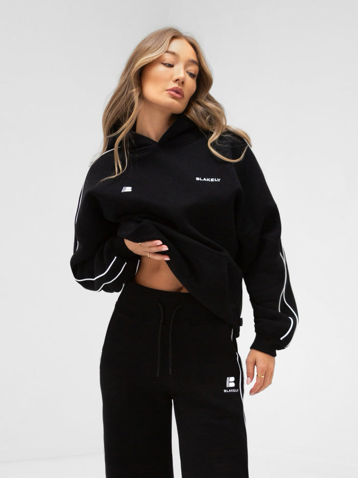 Apex Pro Oversized Hoodie - Black