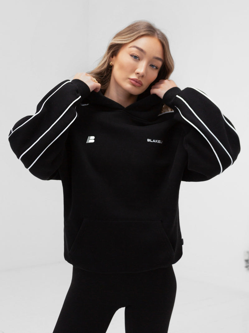 Apex Pro Oversized Hoodie - Black