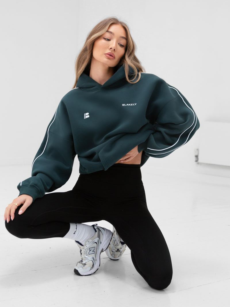 Apex Pro Oversized Hoodie - Teal Green