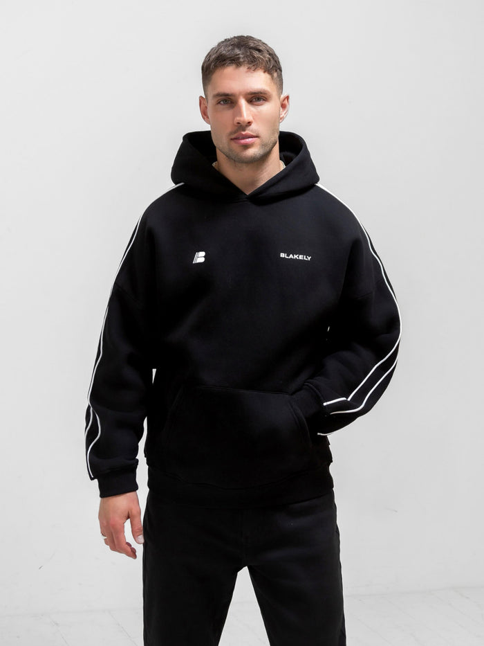 Apex Pro Relaxed Hoodie - Black