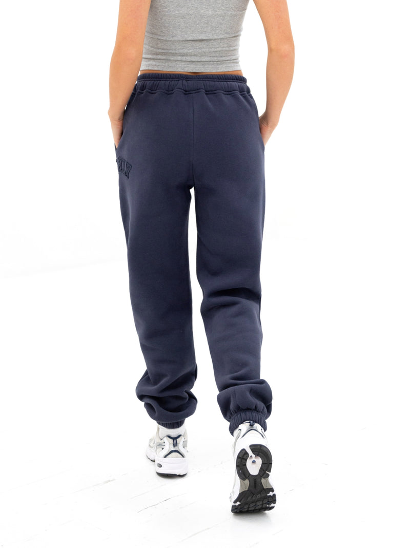 Tonal Varsity Sweatpants - True Navy