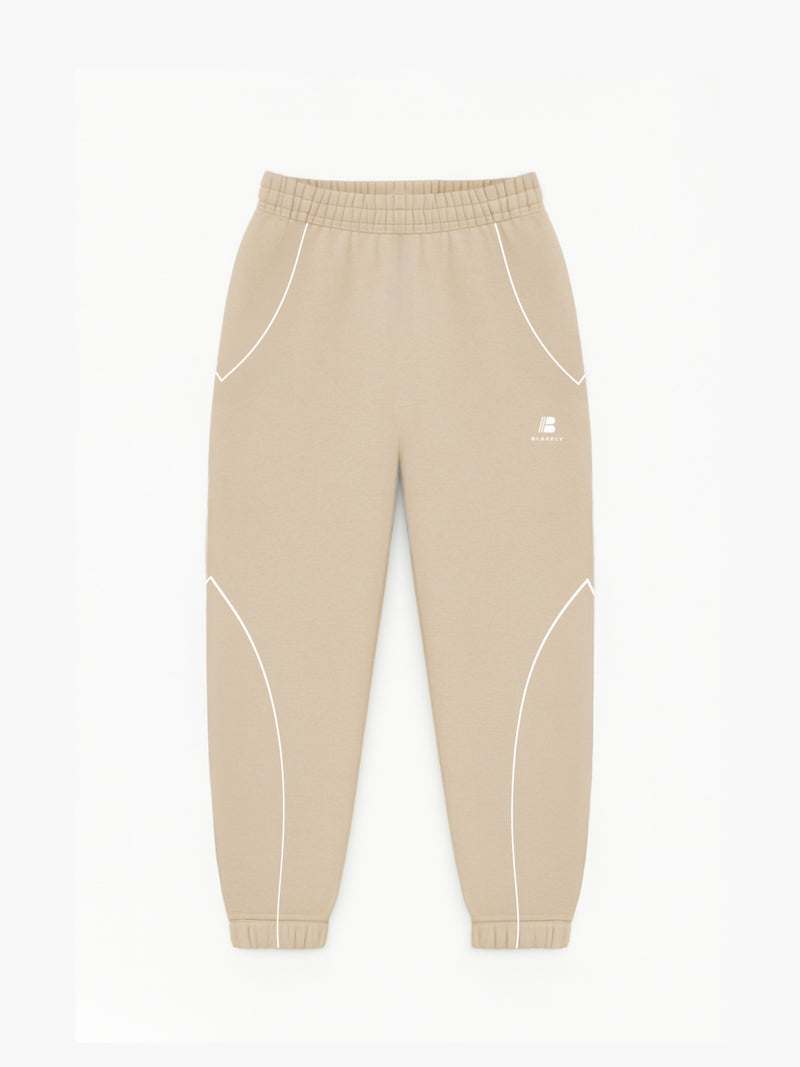 Seam Relaxed Sweatpants - Washed Khaki