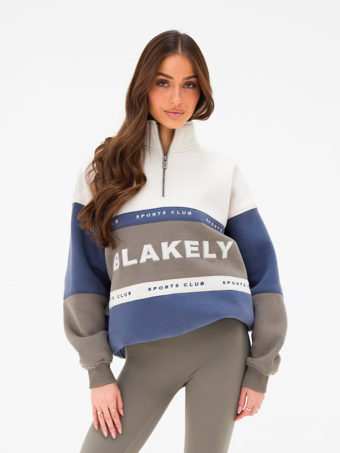Alpine 1/4 Zip Sweater - Safari Green