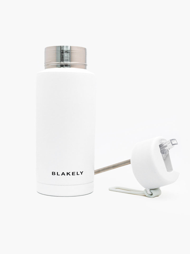 Blakely Logo Bottle - White