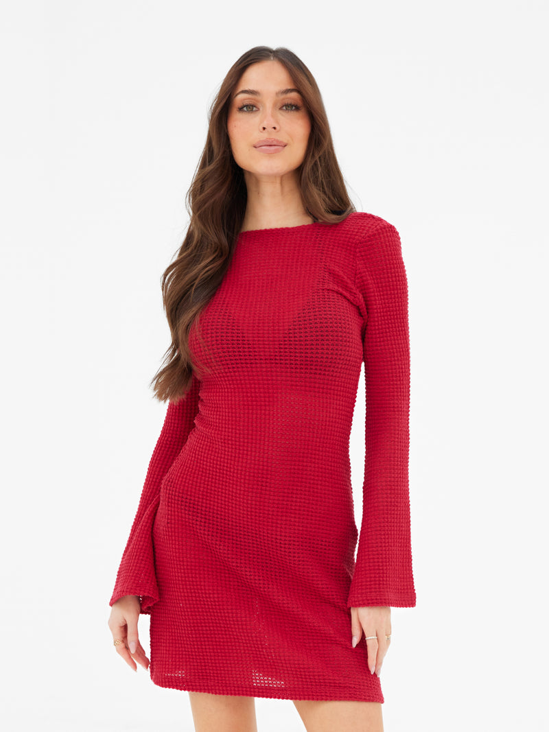 Buy Blakely Womens Red Crochet Mini Dress | Free delivery on orders over $199 Blakely Clothing US Buy Blakely Womens Red Crochet Mini Dress | Free delivery on orders over $199 Blakely Clothing US