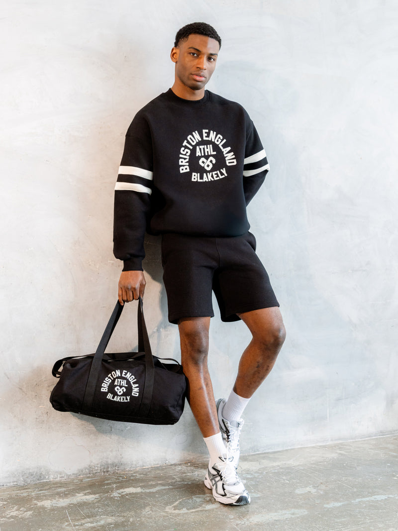 Briston Relaxed Jogger Shorts - Black