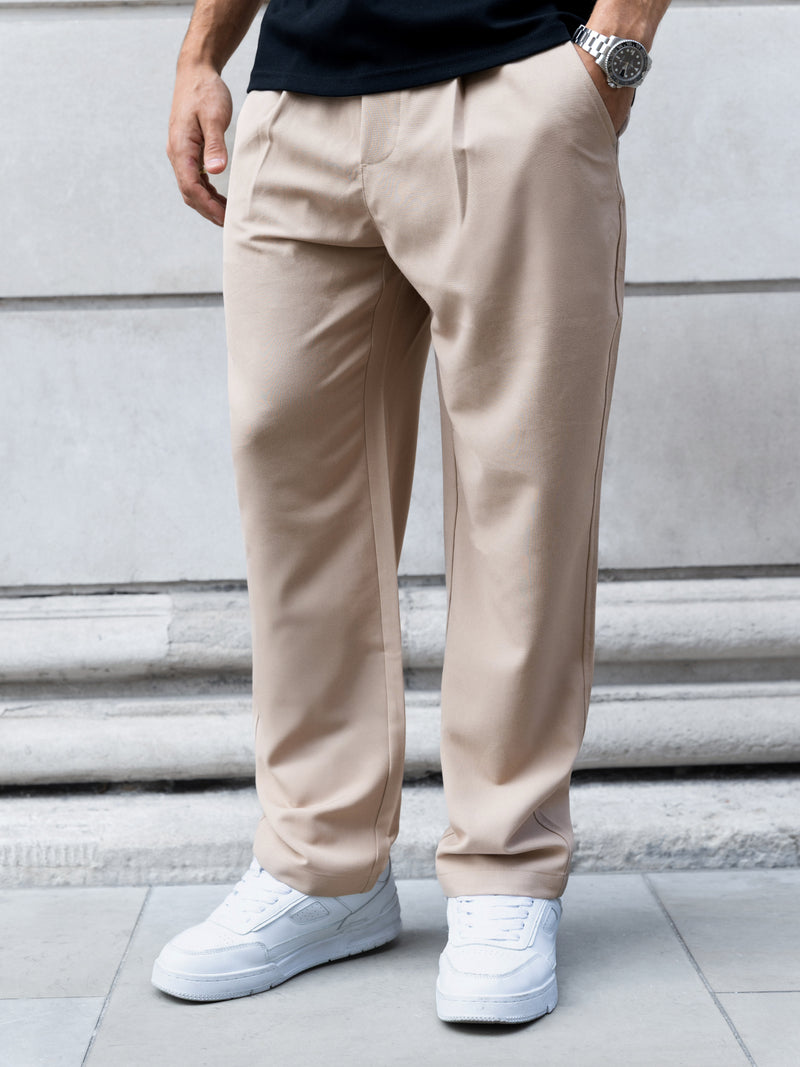 Anston Stretch Chinos - Tan