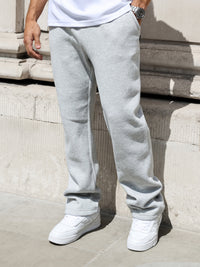 Marlo Relaxed Sweatpants - Marl Grey
