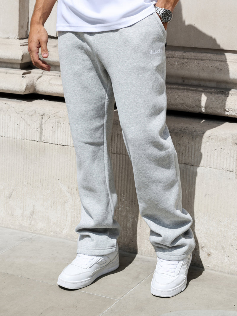 Marlo Relaxed Sweatpants - Marl Grey