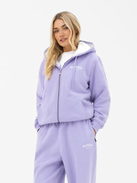 Heritage Full Zip Hoodie - Lilac