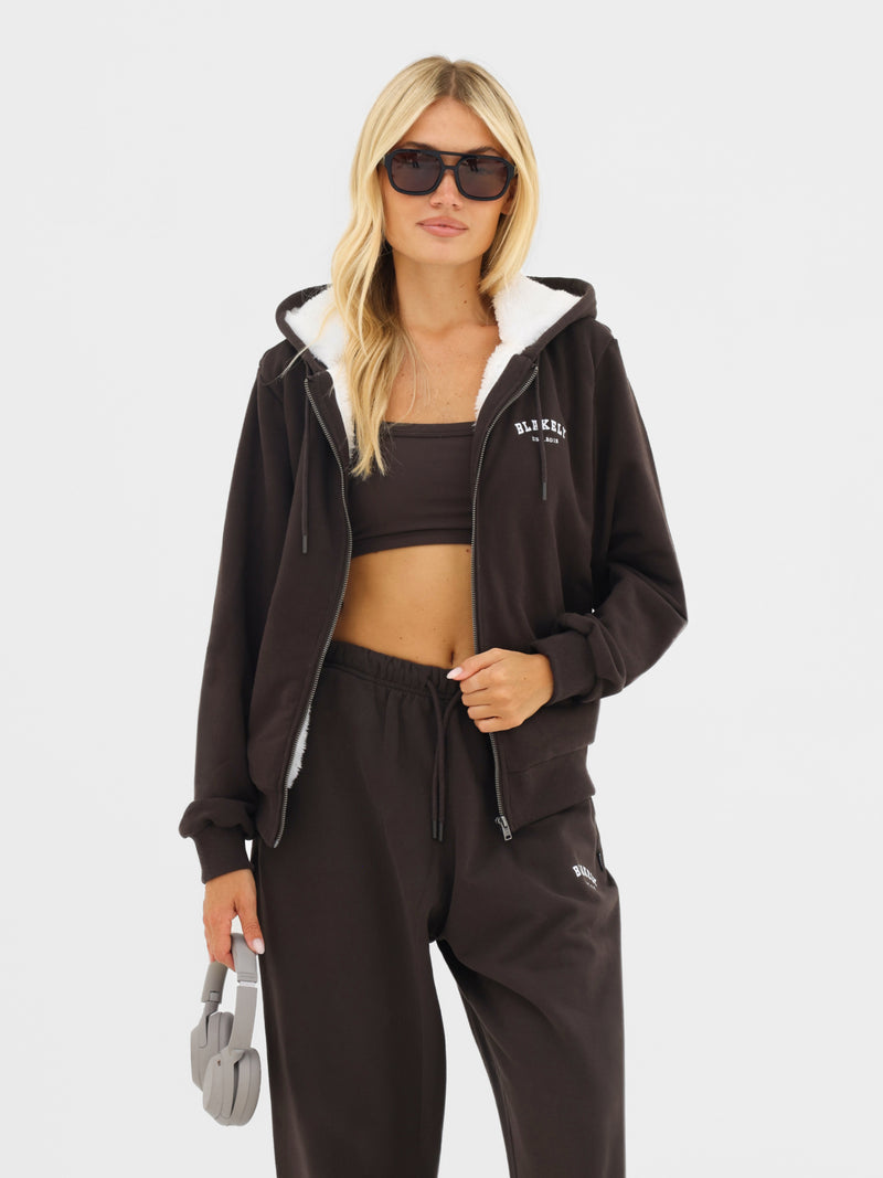 Heritage Oversized Sweatpants - Chocolate Brown