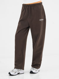 Heritage Oversized Sweatpants - Chocolate Brown