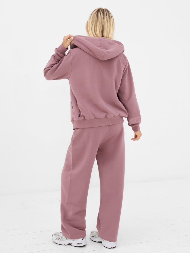 Heritage Oversized Sweatpants - Dusty Pink