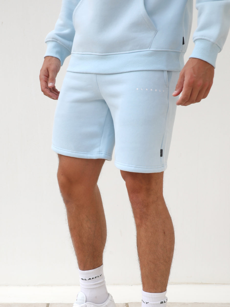 Evolved Jogger Shorts - Light Blue