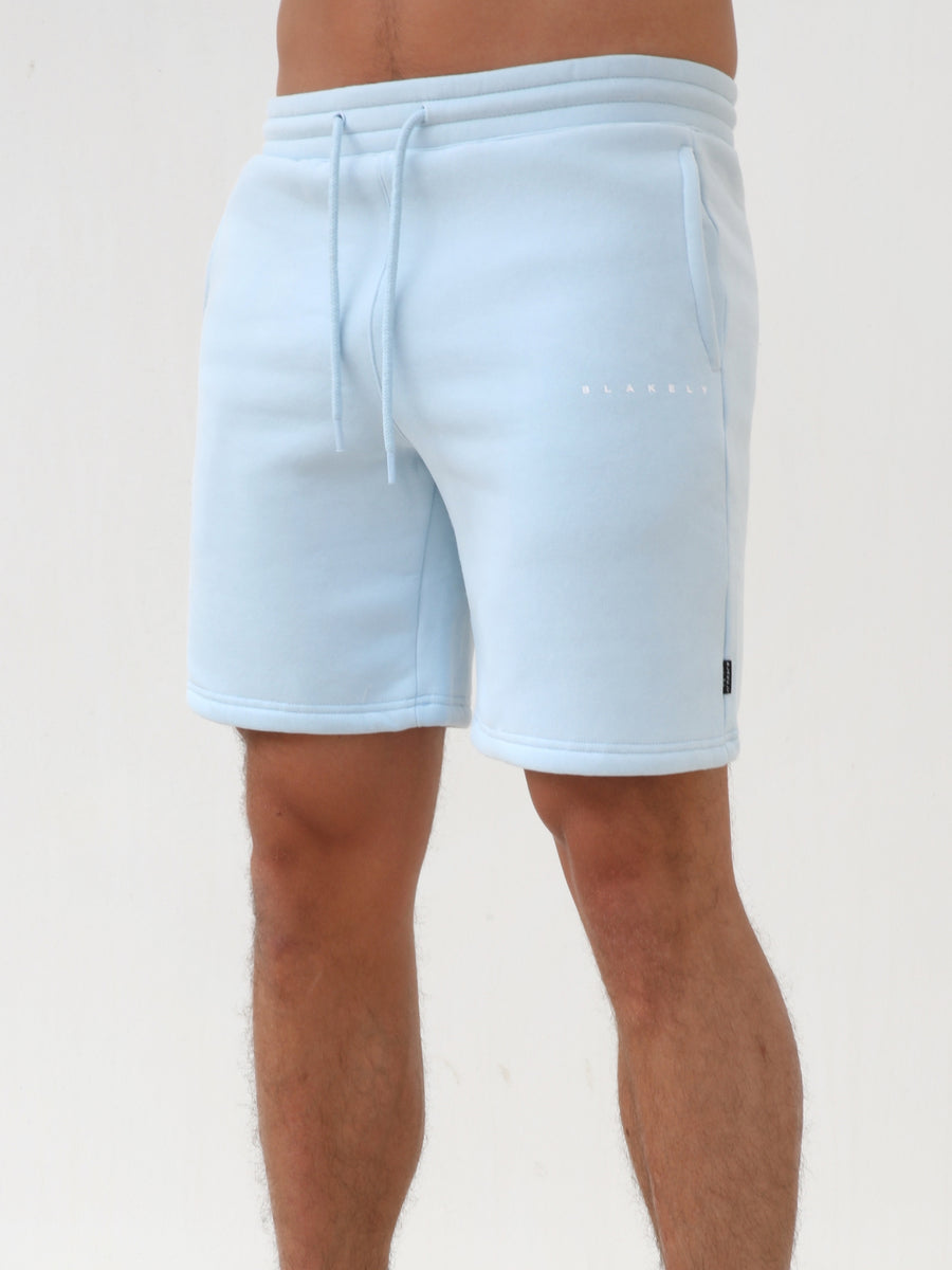 Evolved Jogger Shorts - Light Blue