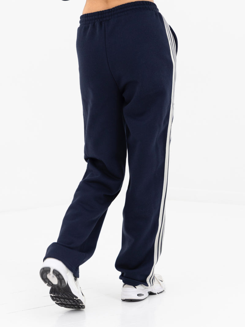Immani Wide Leg Sweatpants - Deep Navy
