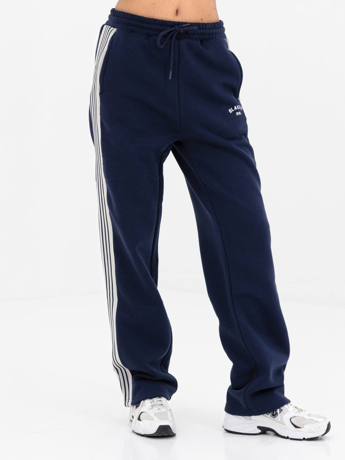 Immani Wide Leg Sweatpants - Deep Navy