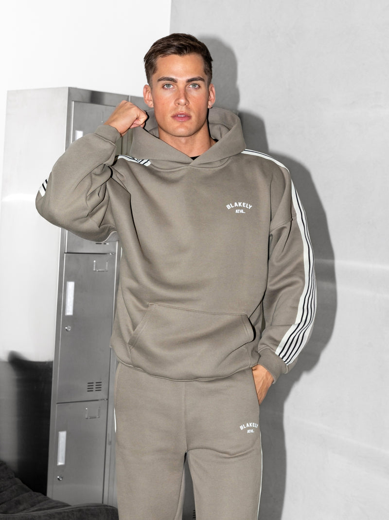 Zayd Wide Leg Sweatpants - Safari Green