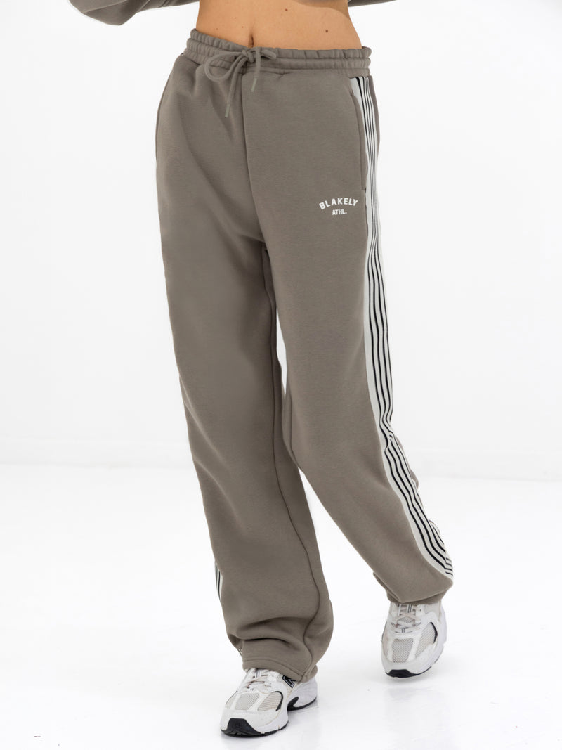 Immani Wide Leg Sweatpants - Safari Green