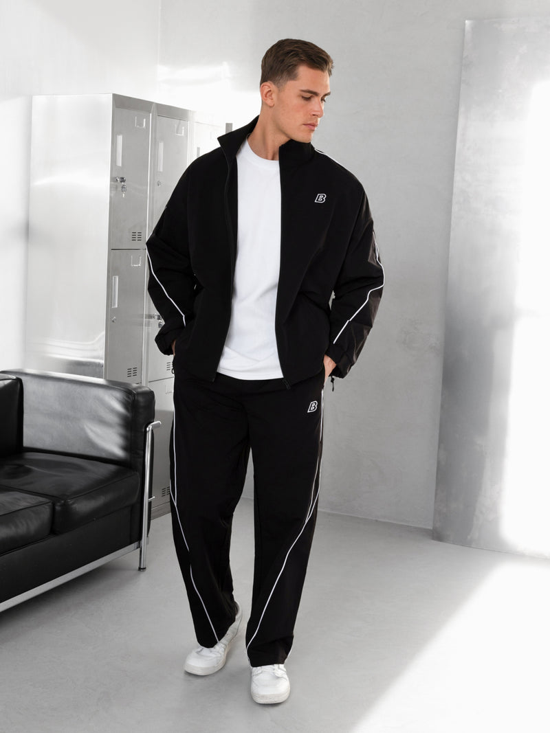 Blakely Track Trousers - Black