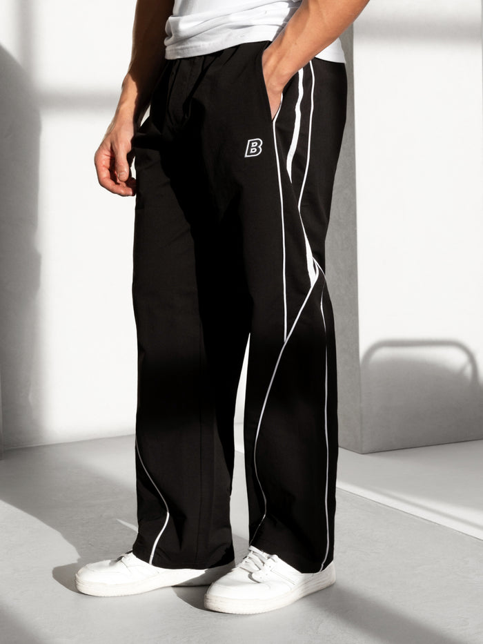 Blakely Track Trousers - Black