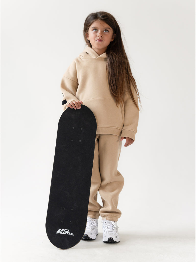 Mini Blakely Hoodie - Light Tan
